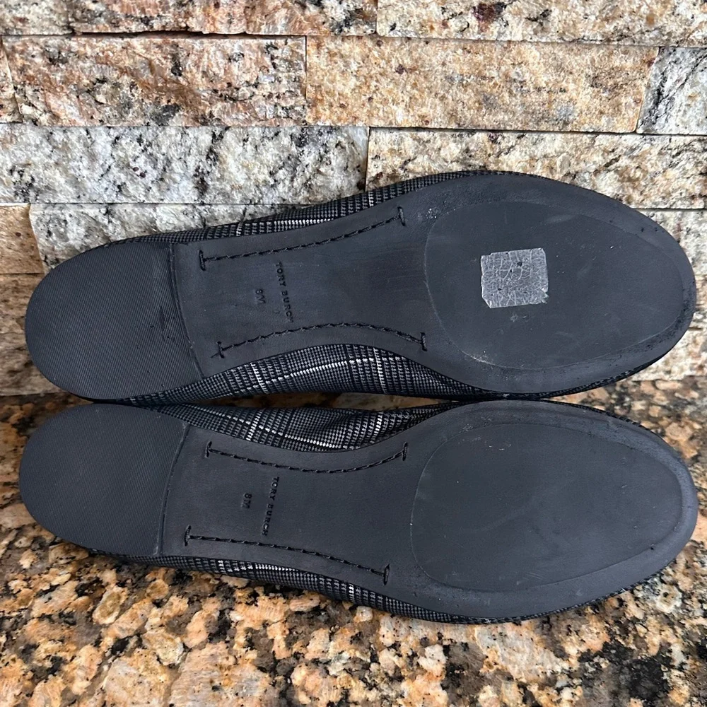 Tory Burch Ballet Flat Prince of Wales